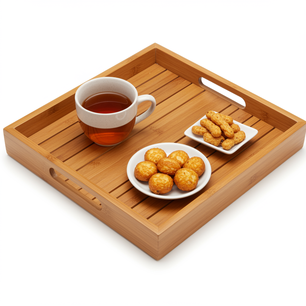 Bamboo Serving Tray - Image 2